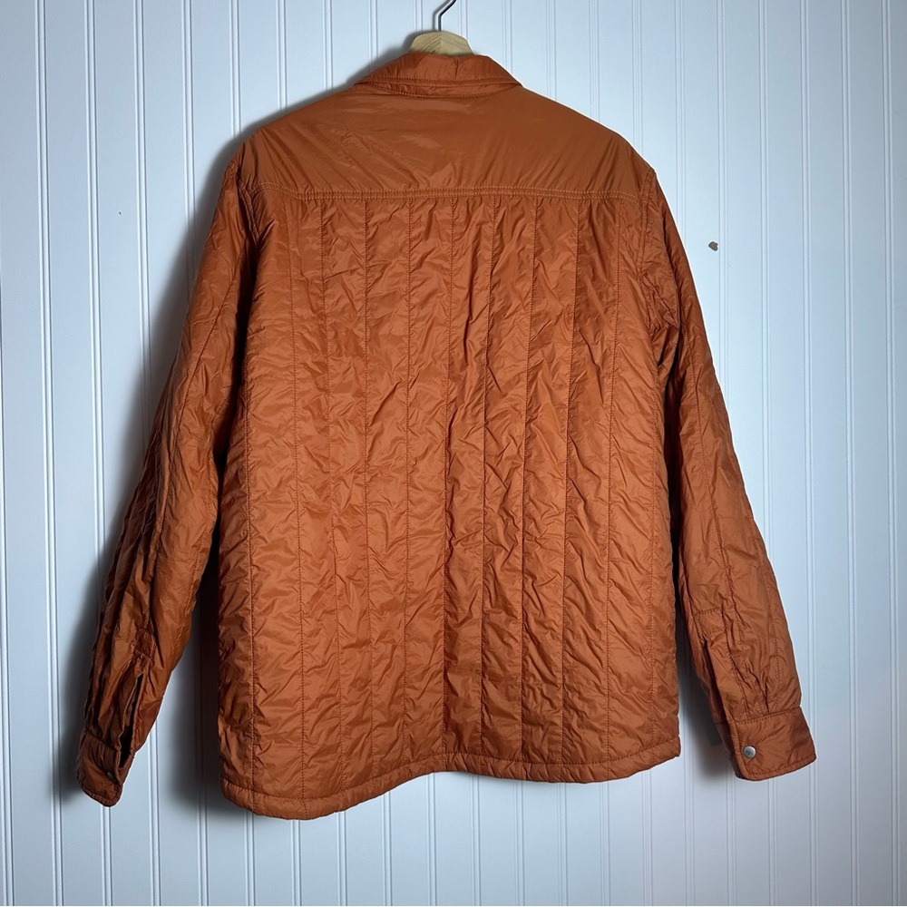 RARE High Quality Zara Man’s Quilted Shirt Jacket Shacket Pockets, lightweight L - Picture 9 of 13
